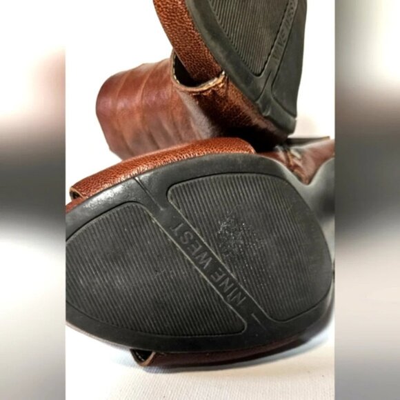 FREE ADD ON TO BUNDLE Nine West Leather HiLife Heeled - Picture 7 of 8